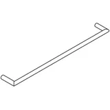 Hewi System 162 Badetuchhalter Silber 162.30.20040
