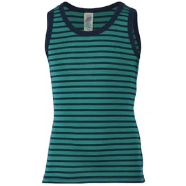 Engel - Unterhemd STRIPES mit Seide in eisvogel/marine, Gr.92
