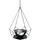 DanDiBo Ambiente Blumenampel 33,5 x 75,5 cm Schwarz