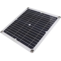 200W 12V Tragbares Solarpanel-Kit, Monokristalliner Solarpanel-Regler-Controller für Radfahren, Bergsteigen, Wandern, Camping (40A)