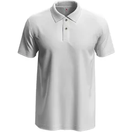 Stedman Piqué Poloshirt weiß L
