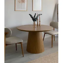 JV Möbel Esszimmertisch 120 x 75 cm braun