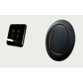 Jockenhöfer Gruppe Ecksofa Laredo, inklusive RGB-LED-Beleuchtung und Bluetooth-Soundsystem schwarz