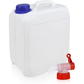 Höfer Chemie Wasserkanister Set 4 x 5 L weiß