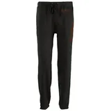 multifanshop Jogginghose - St. Pauli - Bund & Seite - Druck braun - Trainingshose