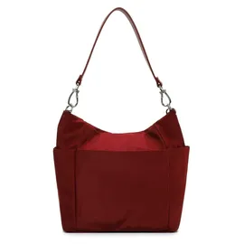 SURI FREY Schultertasche Umhängetasche Sandey wine | Dunkelrot