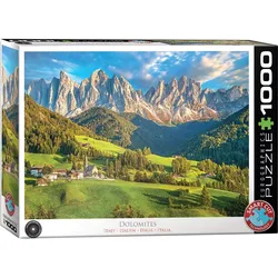 EUROGRAPHICS Puzzle Eurographics 6000-5706 - Dolomiten Italien, Puzzle, 1000 Teile, Puzzleteile