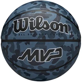 Wilson MVP CAMO Basketball Blue, 7