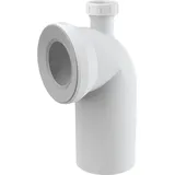 alcadrain A90-90P40 WC Anschlussbogen 90°