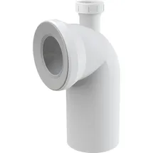 alcadrain A90-90P40 WC Anschlussbogen 90°