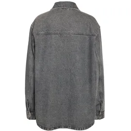Noisy May Jeansjacke NMALVA L/S DNM SHACKET AZ450MG NOOS grau XS (34)