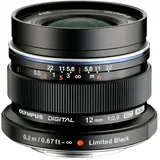 OM System M.Zuiko Digital ED 12 mm F2,0 schwarz
