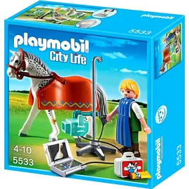 Playmobil City Life Röntgentierarzt mit Appaloosa 5533