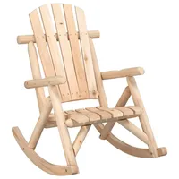 VidaXL Garten-Schaukelstuhl 69x96x101 cm Massivholz Fichte
