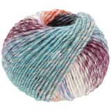Lana Grossa Colors for You | Voluminöses Dochtgarn mit Farbverlauf | Handstrickgarn aus 55% Schurwolle & 45% Polyacryl | 50g Wolle zum Stricken & Häkeln | 90m Garn