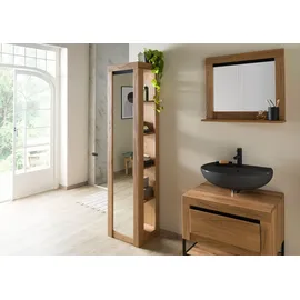 MASSIVMOEBEL24.DE Standregal 44 x 37 x 190 cm Beige
