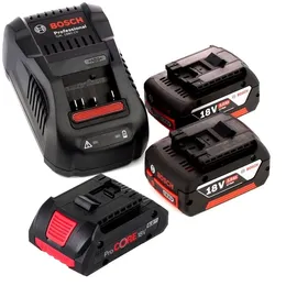 Bosch GSB 18V-85 C Professional + 2 x 5,0 Ah + 1 x 4,0 Ah + L-Boxx (0615990K7R)