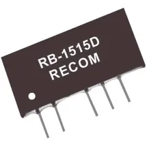 Recom RB-2415D DC/DC-Wandler, Print 24 V/DC 15 V/DC, -15 V/DC 33mA 1W Anzahl Ausgänge: 2 x Inhalt 1