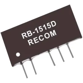 Recom RB-2415D DC/DC-Wandler, Print 24 V/DC 15 V/DC, -15 V/DC 33mA 1W Anzahl Ausgänge: 2 x Inhalt 1