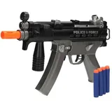 Toi-Toys Polizei-Pistole MP5K Gun mit Schaumstoffpfeilen in mehrfarbig | Gr.: onesize
