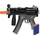 Toi-Toys Polizei-Pistole MP5K Gun mit Schaumstoffpfeilen in mehrfarbig | Gr.: onesize