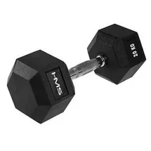 HMS HEX PRO Kurzhantel 20 kg schwarz