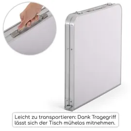 RABURG Campingtisch Lukas Weiß