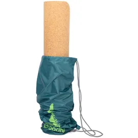 Bodhi Easy Bag Yogamattentasche aus Polyester mit Print Pincha Mayurasana Dunkelblau blau|grün No Size