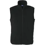 Clique Basic Polar Fleeceweste Schwarz M
