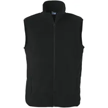 Clique Basic Polar Fleeceweste Schwarz M