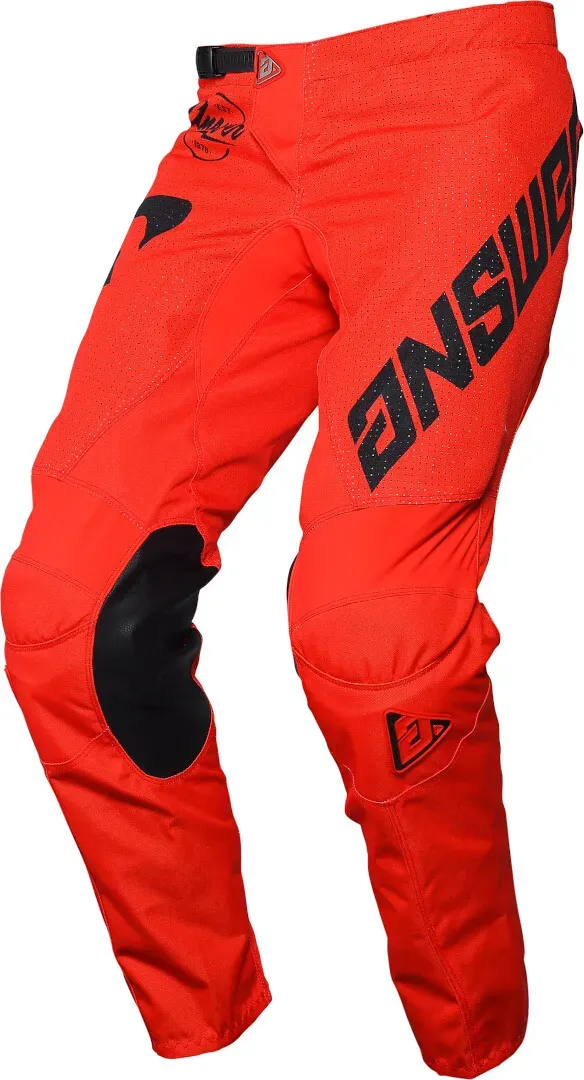 Answer Arkon Bold Motorcross Broek, zwart-rood, 32 Voorman