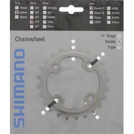 Shimano M785 Kettenblatt 24 Zähne Schwarz