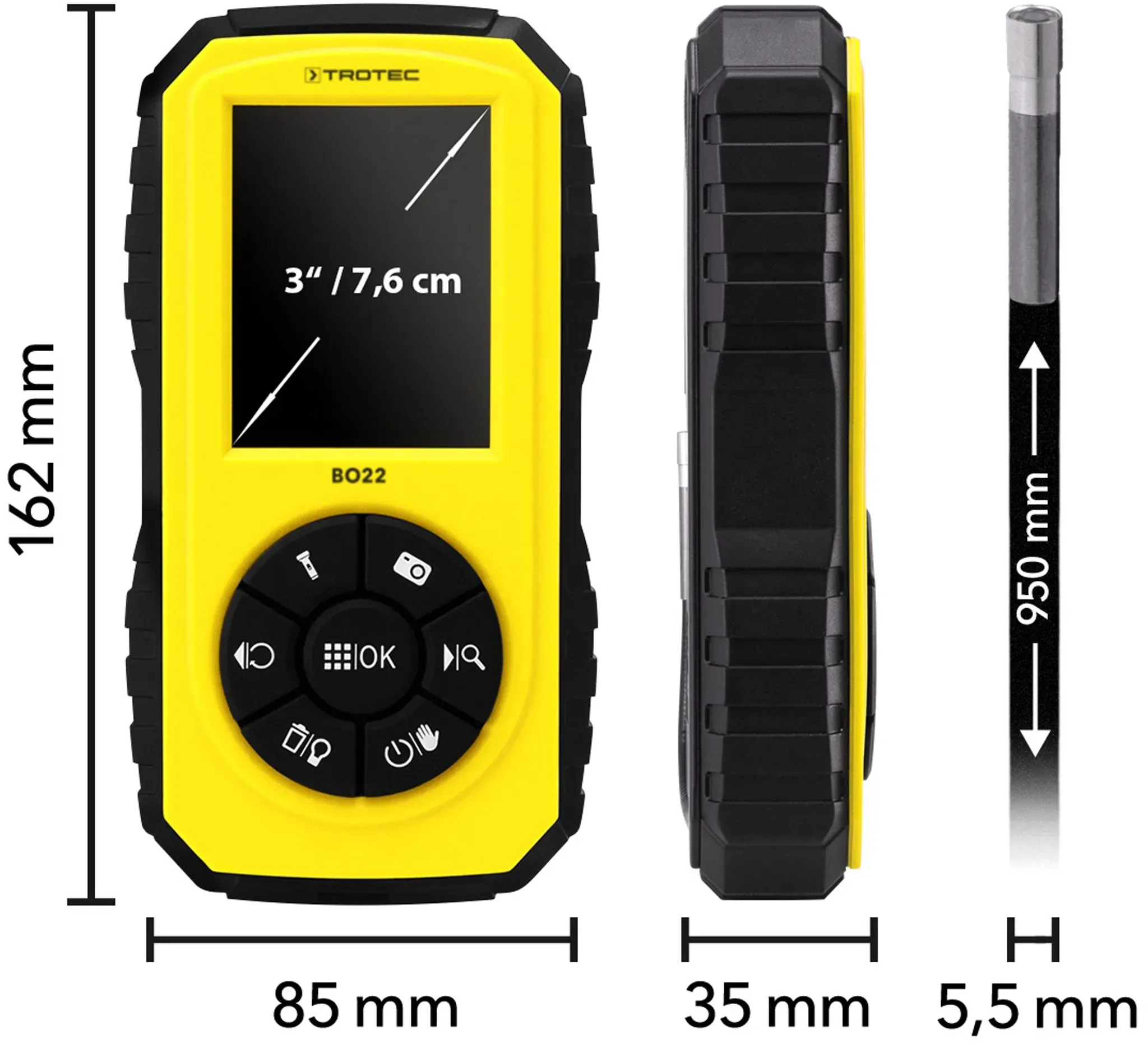 Trotec Mini-videoscoop BO22