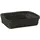APS Korb "PROFI LINE", 40 x 30 cm, Höhe 10 cm, Polypropylen, Bäcker-Maß, schwarz