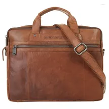 Spikes & Sparrow Bronco | Aktentasche in braun