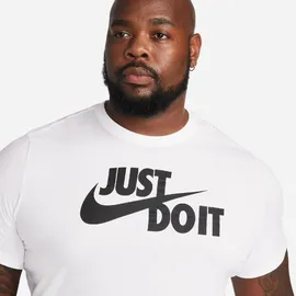 Nike Sportswear JUST DO IT T-Shirt Herren 100 white/black XXL
