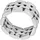 Fossil Ring Arden silber 64