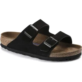 Birkenstock Arizona Weichbettung Veloursleder schwarz 36