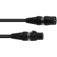 SOMMER CABLE DMX Kabel XLR 3pol 15m sw Hicon