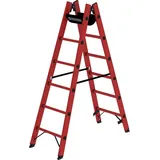 Günzburger Vollkunststoff-Sprossen-Stehleiter 2 x 6 Sprossen (36406)