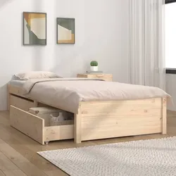 Bett mit Schubladen 90x200 cm