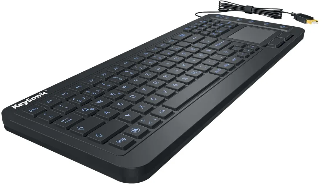 Preisvergleich Produktbild KeySonic KSK-6231 Inel - Tastatur - USB - Deutsch