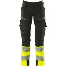 Mascot Hose mit Knietaschen 19179-511-0917 Gr. 82C51 Schwarz/hi-vis Gelb