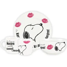 Peanuts Snoopy Collection - 3 tlg. Frühstücksset in Geschenkbox