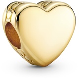 PANDORA Herz Charm aus 14 Karat Vergoldeter Metalllegierung, 762015C00