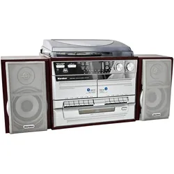 Kärcher Karcher KA 320 Kompaktanlage (CD-Player, Kassette, Schallplattenspieler, USB)