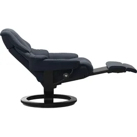 Stressless "Reno", elektrisch verstellbar, optional 2-motorisch, Größe M & L blau 79 cm x 108 cm x 78 cm