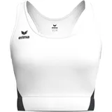 Erima Sport-BH Weiß/Schwarz 32