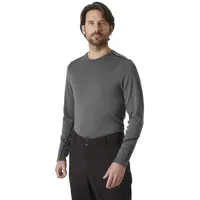 HELLY HANSEN Lifa Merino Midweight Crew Langarm-baselayer - Concrete - 2XL