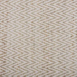 Beliani Afrin Filzkugelteppich 140 x 200 cm Beige